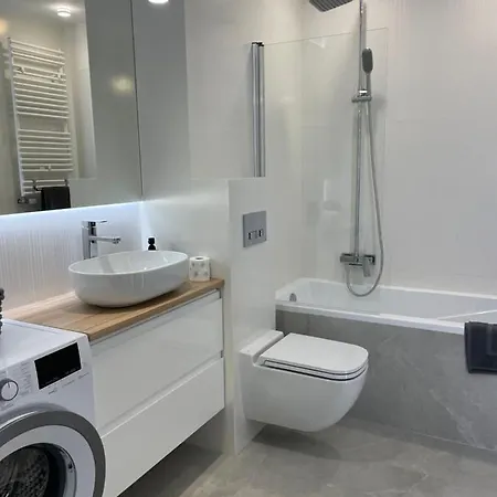 Apartament Pendereckiego Suwałki Eksteriør bilde